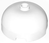 Brick, Round 3 x 3 x 1 1/3 Dome Top - Open Stud