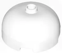 Brick, Round 3 x 3 x 1 1/3 Dome Top - Open Stud