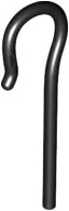 Minifigure, Utensil Shepherd Staff with Curved End
