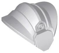 Large Figure Armor, Shoulder - 2 x 4 Brick Base with Curved Ends and Side Studs