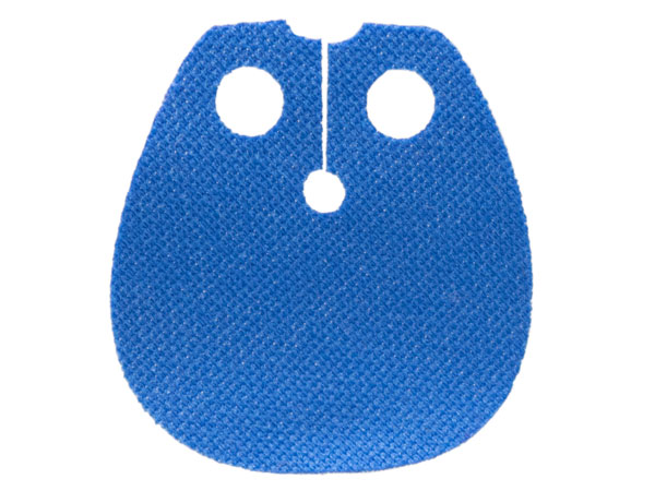 Minifigure Cape Cloth, 2 Holes and Rounded Edges - Spongy Stretchable Fabric