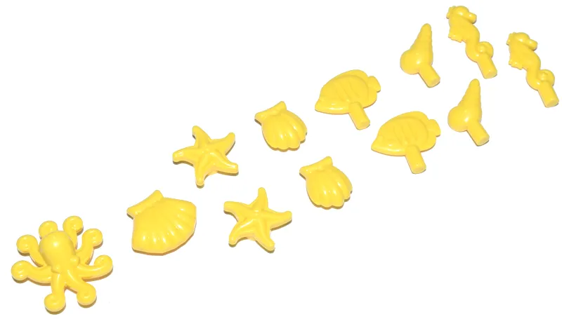 Friends Accessories, Marine Life, 12 in Bag (Multipack)