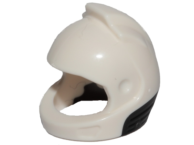 Minifigure, Headgear Helmet Space, City Astronaut with Molded Black Neck Base Pattern