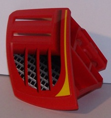 Technic, Panel RC Car Mudguard Small, Right with Vents Pattern (Sticker) - Set 8378