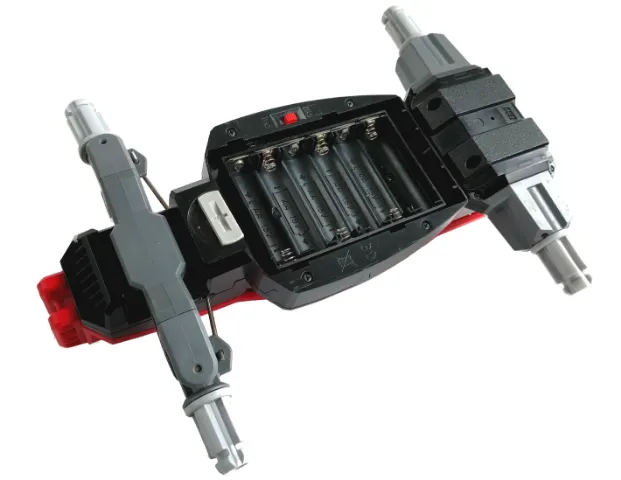 Electric, Motor RC Car Base, Red Top (without Battery Cover)