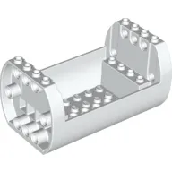 Cylinder 6 x 10 x 4 1/3 with Open Sides and Pin Holes