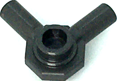 Minifigure, Weapon with Stud and 2 Bars at 90 degrees