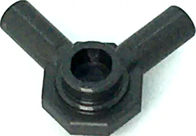 Minifigure, Weapon with Stud and 2 Bars at 90 degrees