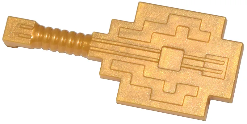 Minifigure, Utensil Musical Instrument, Lute Pixelated (Minecraft)