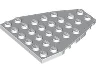 Wedge, Plate 7 x 6 with Stud Notches (Boat Bow Plate)