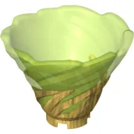 Tornado of Spinjitzu Narrow with Molded Trans-Bright Green Top Pattern