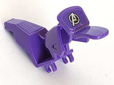 Motorcycle Fairing, Dirt Bike with Avengers Logo Pattern (Sticker) - Set 76067