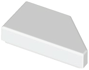 Tile, Modified 1 x 2 Wedge Left