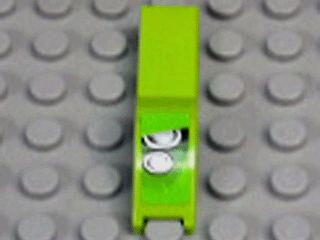 Vehicle, Mudguard 1 x 4 1/2 with Silver Headlights Pattern Model Left Side (Sticker) - Set 8133