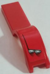 Vehicle, Mudguard 1 x 4 1/2 with Double Headlights Pattern Model Right Side (Sticker) - Set 8147