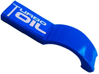 Vehicle, Mudguard 1 x 4 1/2 with 'TURBO OIL' Pattern Model Left Side (Sticker) - Sets 6111 / 8662