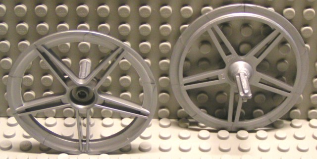 Wheel Cover 5 Spoke with Center Stud - 56mm D. - for Wheel 44772