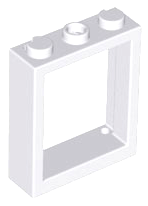 Window 1 x 3 x 3 Flat Front