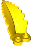 Plant Plate, Round 1 x 2 with Curved, Upright Leaf