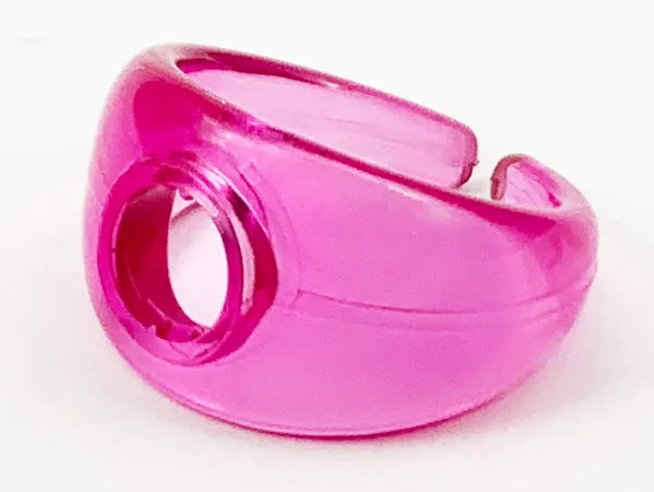 Clikits Ring, Wide Band with Hole (Child Size)