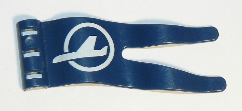 Duplo Flag Wavy 2 x 5 with White Airplane in Circle Pattern