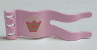 Duplo Flag Wavy 2 x 5 with Crown Pattern (Sticker) - Set 4828