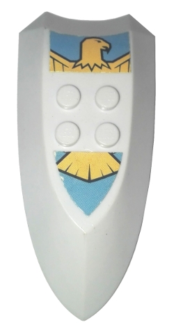 Large Figure Shield, Jayko (Nestlé Promotional) with Eagle Pattern (Stickers) - Set 4944