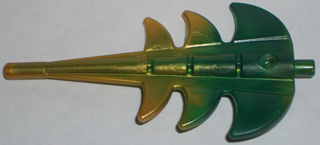 Dragon Tail Barbed with Marbled Pearl Gold Pattern