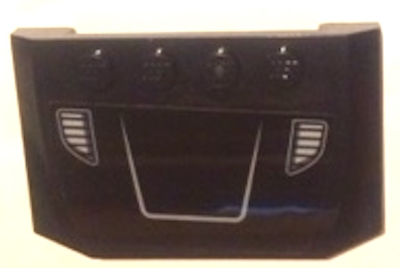 Wedge 4 x 6 x 2/3 Triple Curved with Hood with Air Intakes Pattern (Sticker) - Set 60148