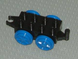 Duplo, Train Base 2 x 4 with Blue Wheels
