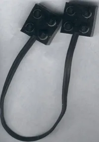 Electric, Wire with Brick 2 x 2 x 2/3 Ends (Undetermined Type)