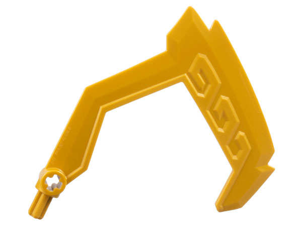 Large Figure Weapon Sickle with Axle End and Axle Hole