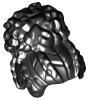 Minifigure, Hair Female Coiled with Large High Bun