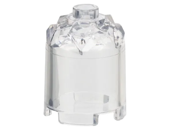 Brick, Round 2 x 2 x 2 Crystal Facets on Top