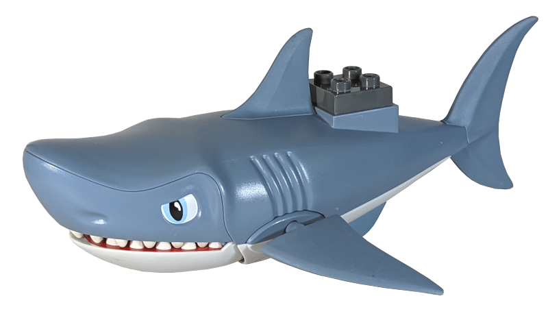 Duplo Shark with Opening Jaw