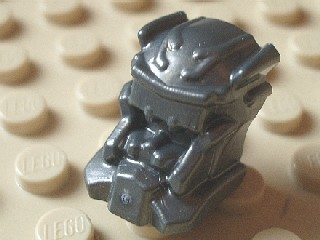 Minifigure, Head, Modified Bionicle Inika Toa Hewkii Plain