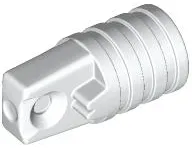 Hinge Cylinder 1 x 2 Locking with 1 Finger and Axle Hole on Ends without Slots
