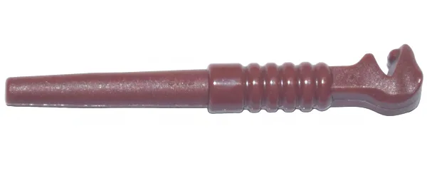 Minifigure, Utensil Wand, 5-Rib Handle with Snake Head End