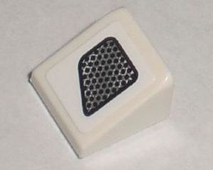 Slope 30 1 x 1 x 2/3 with Vent Dots Fade Pattern Model Right (Sticker) - Set 8211