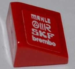 Slope 30 1 x 1 x 2/3 with 'MAHLE', 'OMR', 'SKF' and 'brembo' Pattern Model Left Side (Sticker) - Set 8123