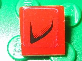 Slope 30 1 x 1 x 2/3 with Black Air Intake Pattern Model Right Side (Sticker) - Set 8681