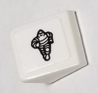 Slope 30 1 x 1 x 2/3 with Michelin Logo Pattern Model Right Side (Sticker) - Set 75885