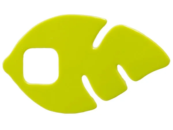 Clikits, Icon Accent Plastic Leaf 4 3/8 x 2 5/8 with Cutouts