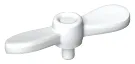Minifigure, Propeller 2 Blade Twisted Tiny with Small Pin