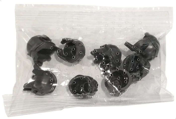 Minifigure, Headgear Helmets Castle / Fantasy, 8 in Bag (Multipack)