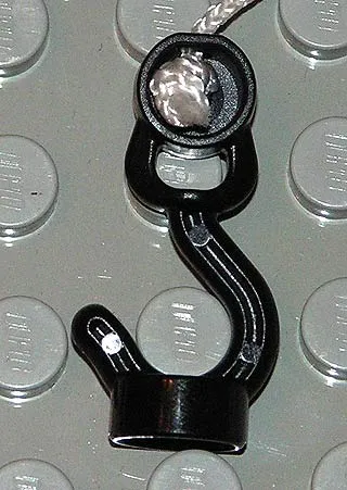 Duplo Winch Thin Hook Fixed with Stud Holder