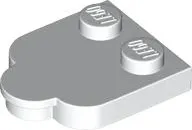 Tile, Modified 2 x 2 with Studs on Edge, Rounded Corners and 1 x 1 Half Circle Extension