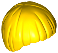 Minifigure, Hair Smooth Mop Top
