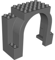 Duplo, Brick 4 x 10 x 7 Arch, Tunnel