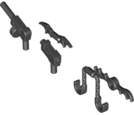 Minifigure, Weapon Pack Batman, 8 in Bag (Multipack)